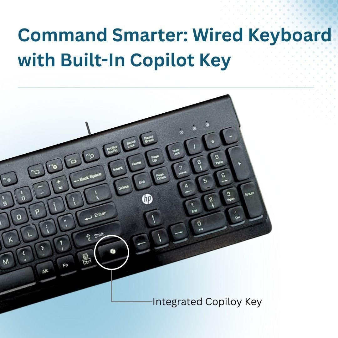 Hp 115 Wired Keyboard And Mouse Combo - Image 4