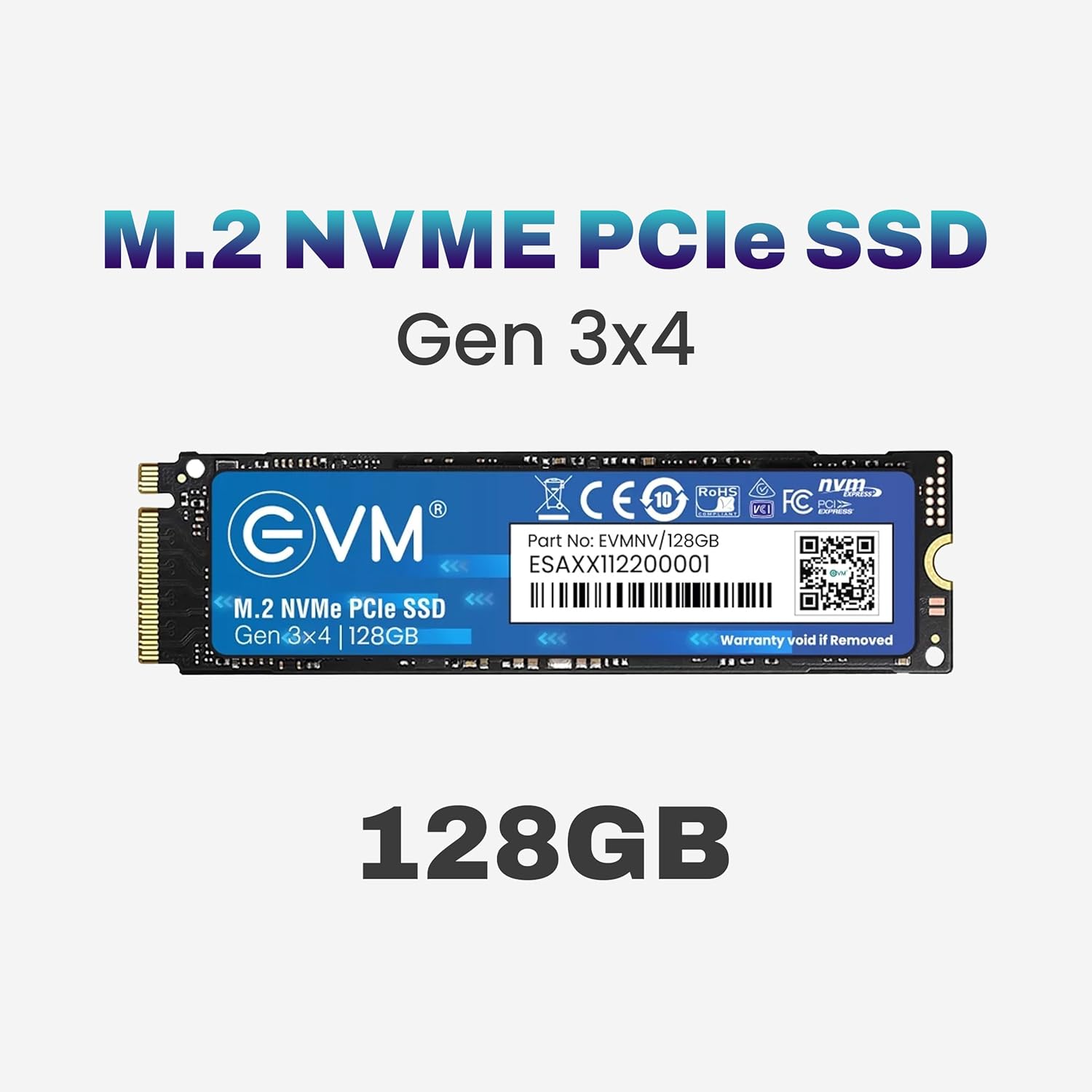 Evm 128Gb Nvme M.2 Internal Ssd - Image 2