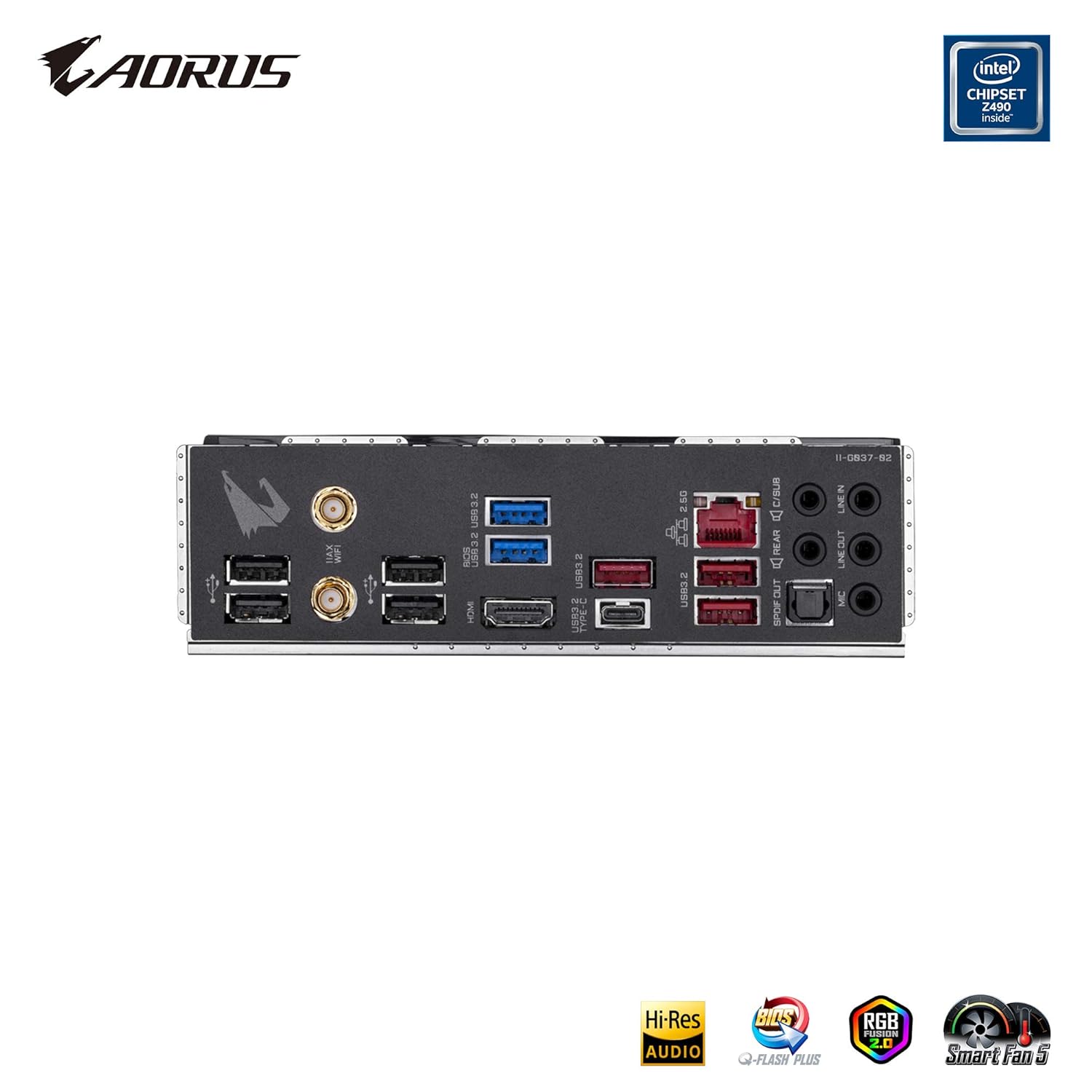 Gigabyte Z490 Aorus Ultra Intel Wi-Fi 6 802 Motherboard - Image 3