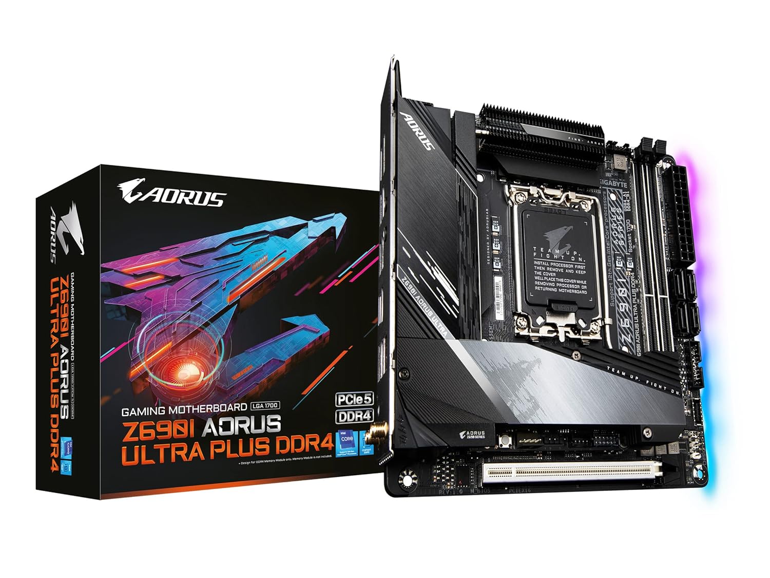Gigabyte Z690I Aorus Ultra Plus Ddr4 Motherboard