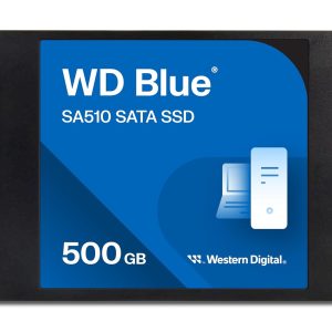 Wd Blue Sa510 Sata Ssd 2.5”/7Mm Cased - 500Gb