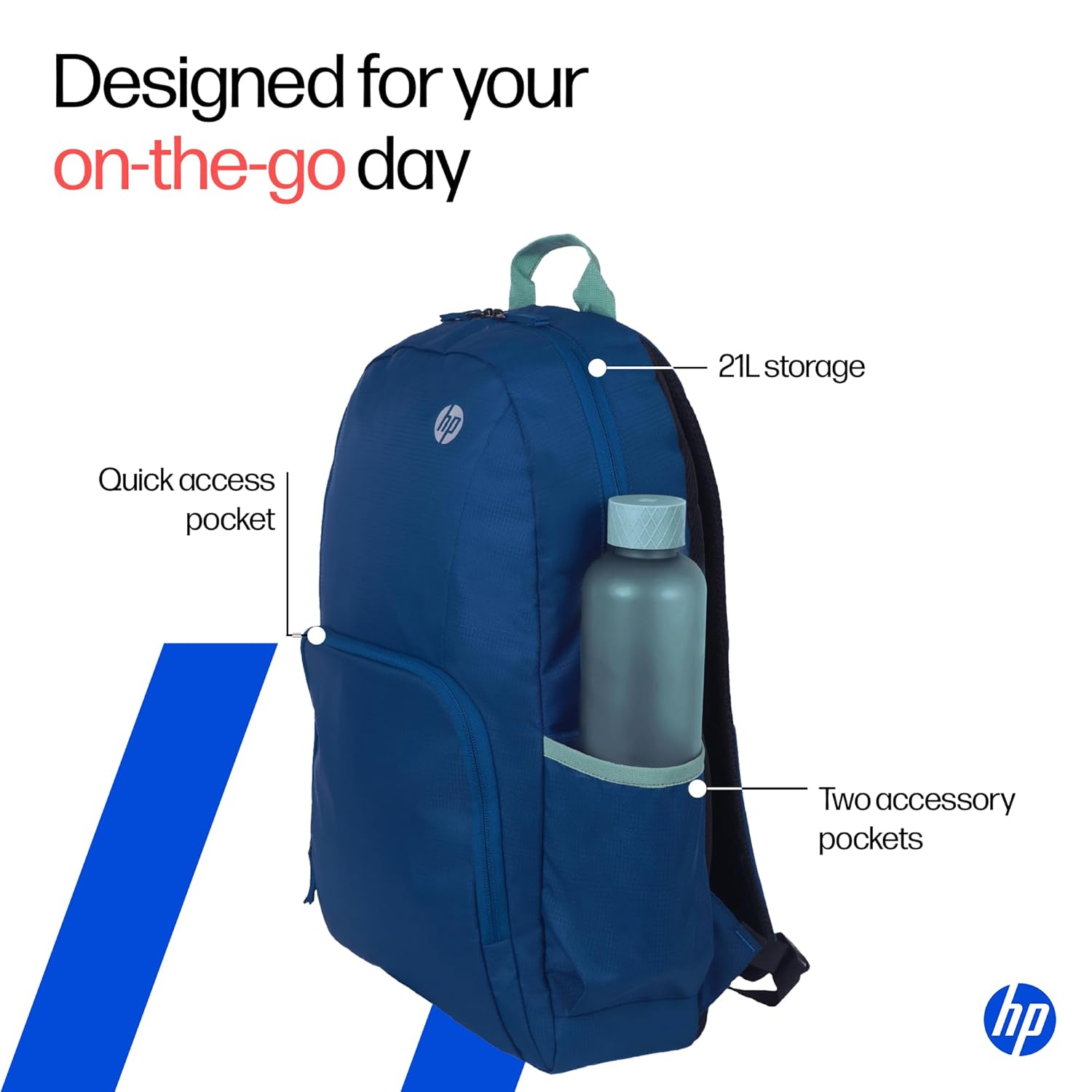 Hp Campus Core 16 Laptop Backpack - B9Q18Aa - Image 2