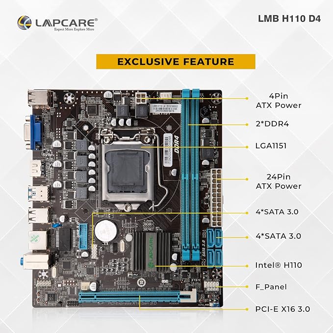 Lapcare Lpmh110-N Motherboard