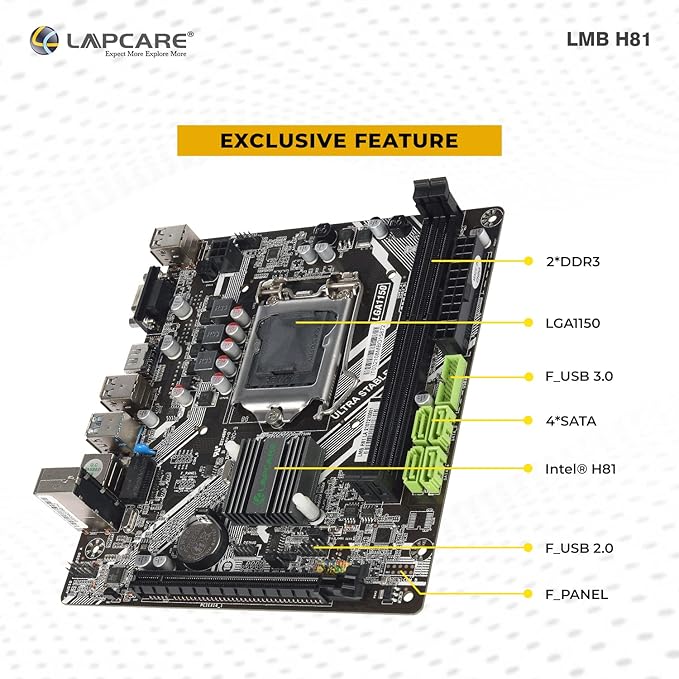 Lapcare Lpmh81-N Motherboard - Image 4