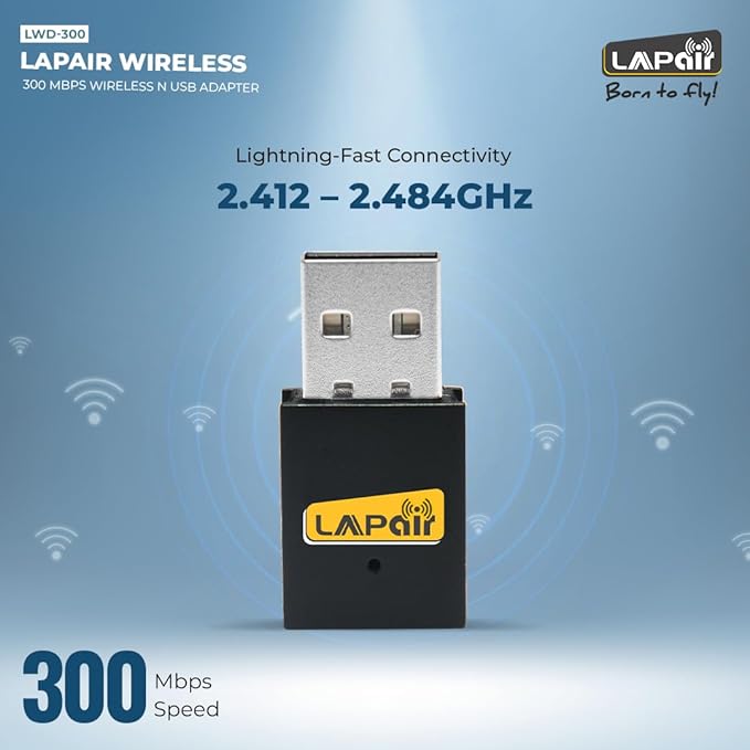 Lapcare Lwd-300 Mbps Wireless Adapter - Image 4