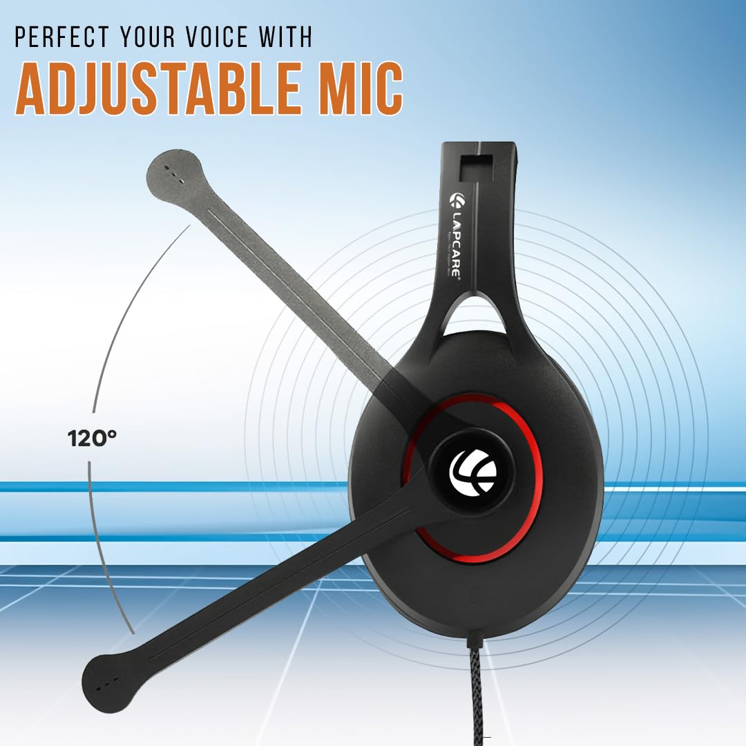 Lapcare Rocky 20Mw Usb Headset - Lhp-207 - Image 3