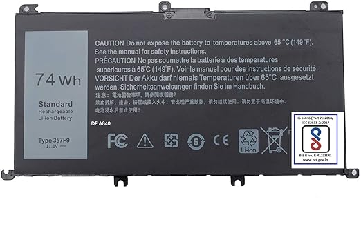 Dell 15 7000 357F9 Laptop Battery