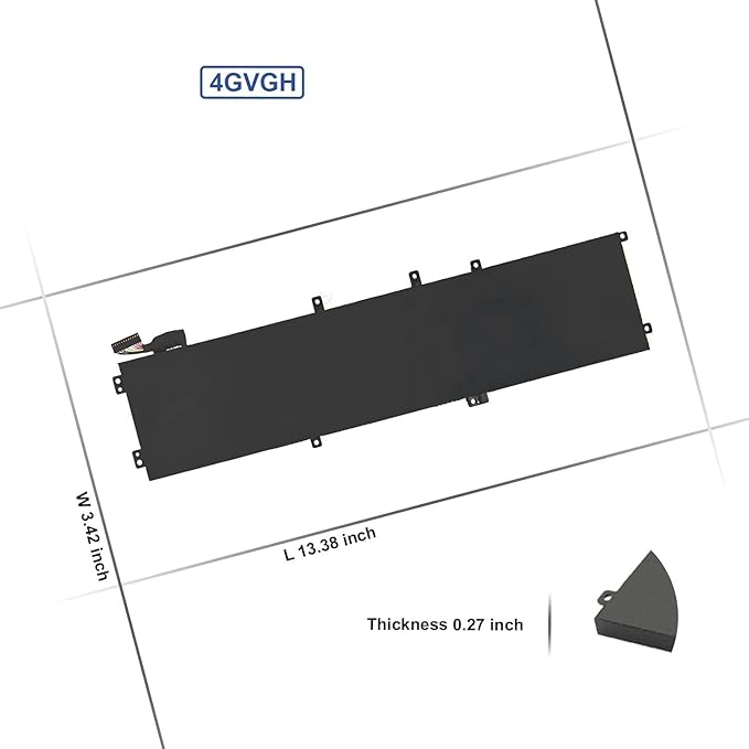 Dell 4Gvgh Laptop Battery - Image 2