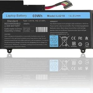 Dell XPS 14(L421x) Ultrabook 4RXFK Laptop Battery