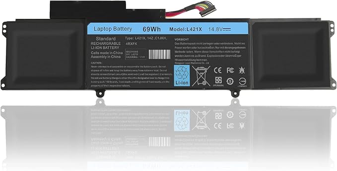 Dell Xps 14(L421X) Ultrabook 4Rxfk Laptop Battery