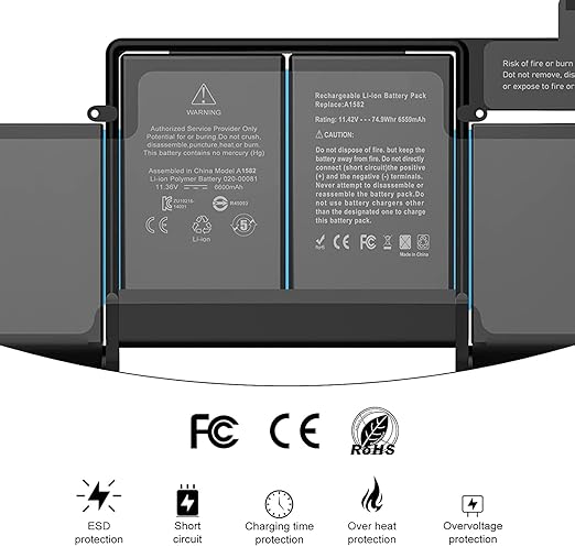 Apple A1493 Laptop Battery - Image 2