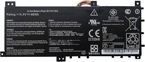 Asus B41N1304 Laptop Battery