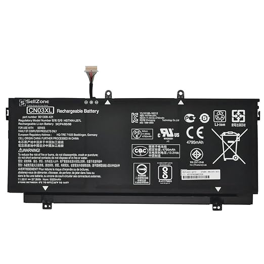 Hp Cn03Xl Laptop Battery