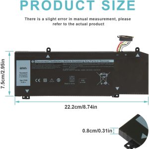 Dell 1F22N Laptop Battery