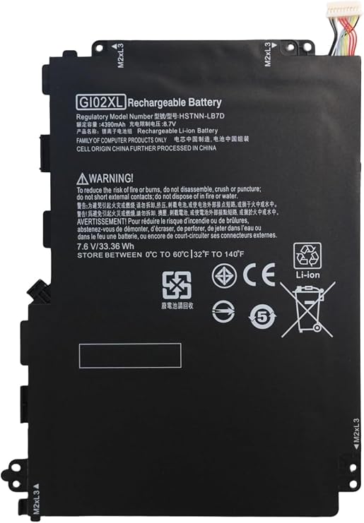 Hp Gi02Xl Laptop Battery