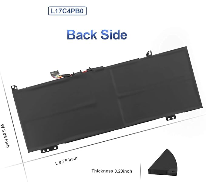 Lenovo L17C4Pb0 Laptop Battery - Image 2