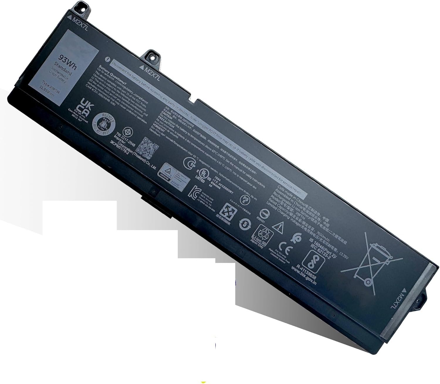 Dell Precision 7770 Series Rcvvt Laptop Battery