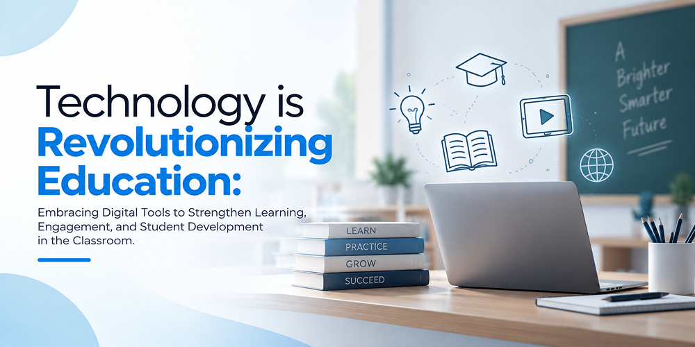 Technology Is Revolutionizing Education: Embracing Digital Tools To Strengthen Learning, Engagement, And Student Development In The Classroom.