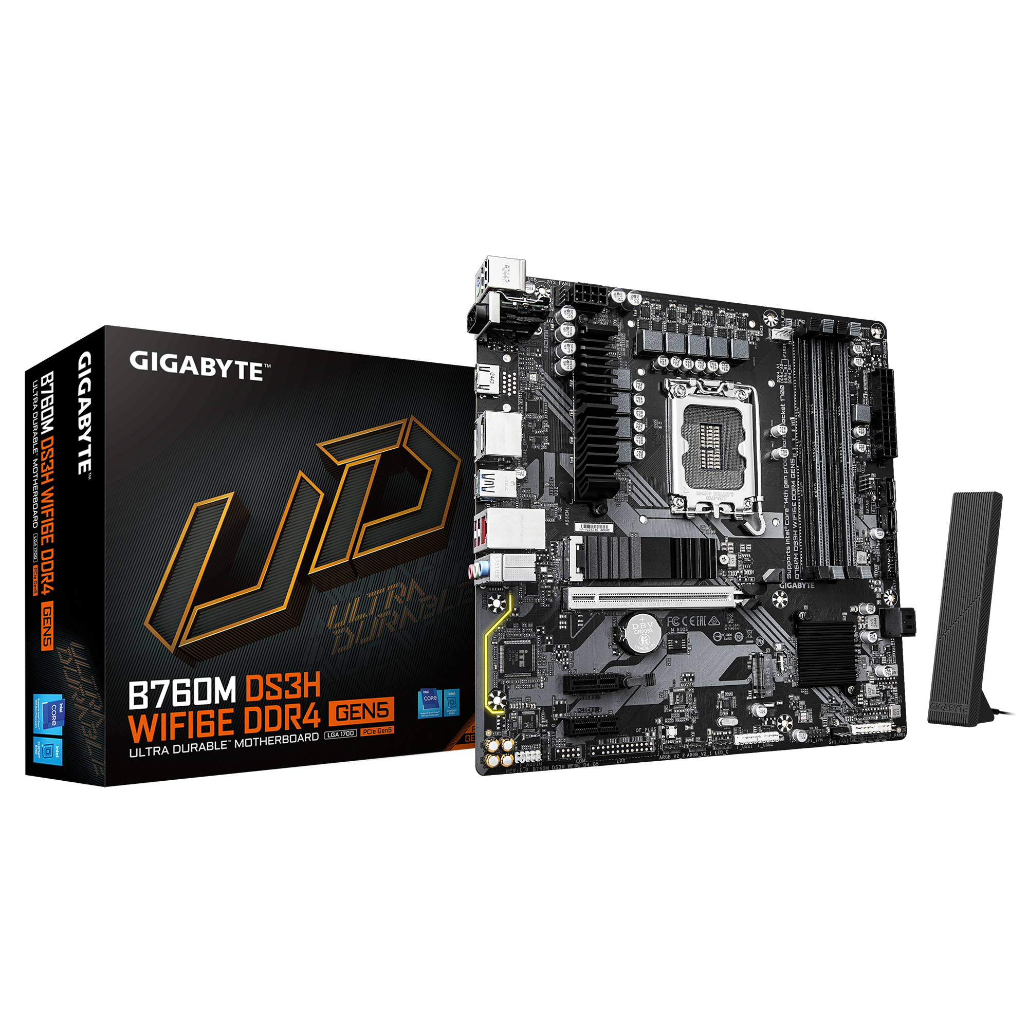 Gigabyte B760M Ds3H Wf6E Ddr4 Gen5
