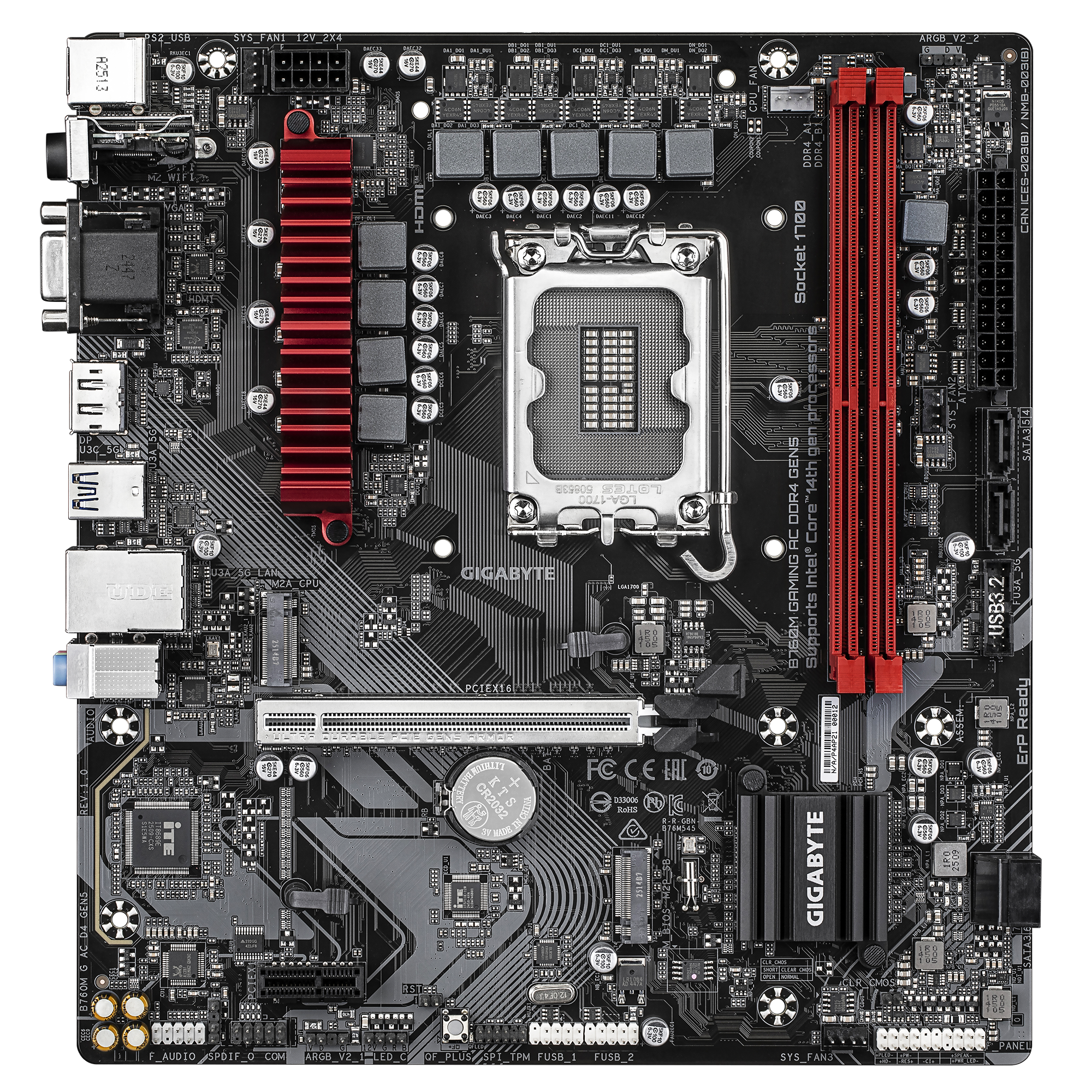Gigabyte B760M G Ac Ddr4 G5 - Image 2