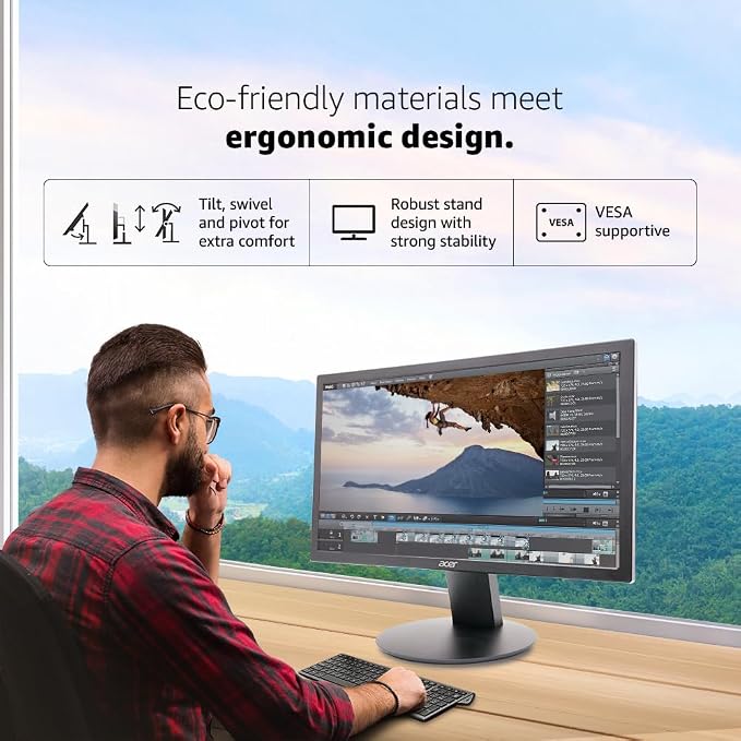 Acer K202Q 19.5 Inch Hd+ Monitor - Image 6