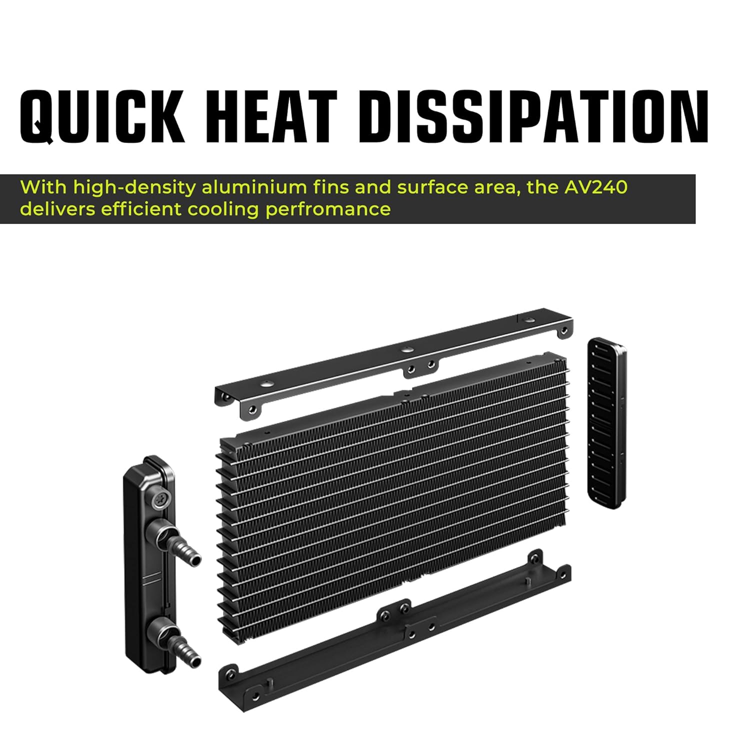 Ant Value Av240 Rgb Cpu Liquid Cooler - Image 4