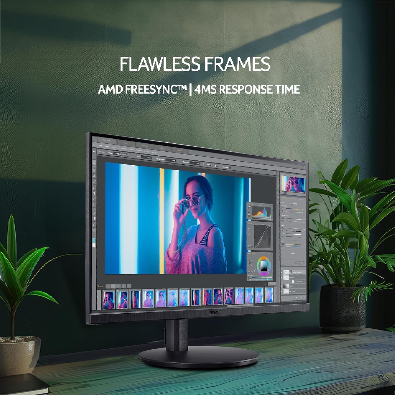Acer Cb272K 27 Inch Uhd 4K 3840 X 2160 Pixels Ips Backlit Led Lcd Monitor - Image 3