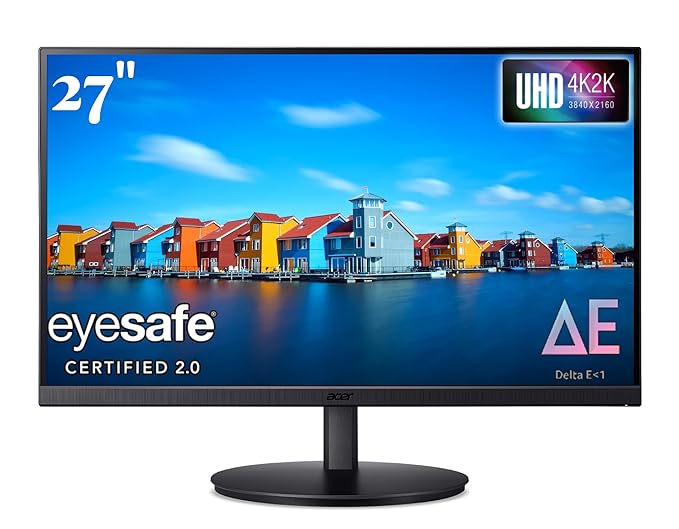 Acer Cb272K 27 Inch Uhd 4K 3840 X 2160 Pixels Ips Backlit Led Lcd Monitor