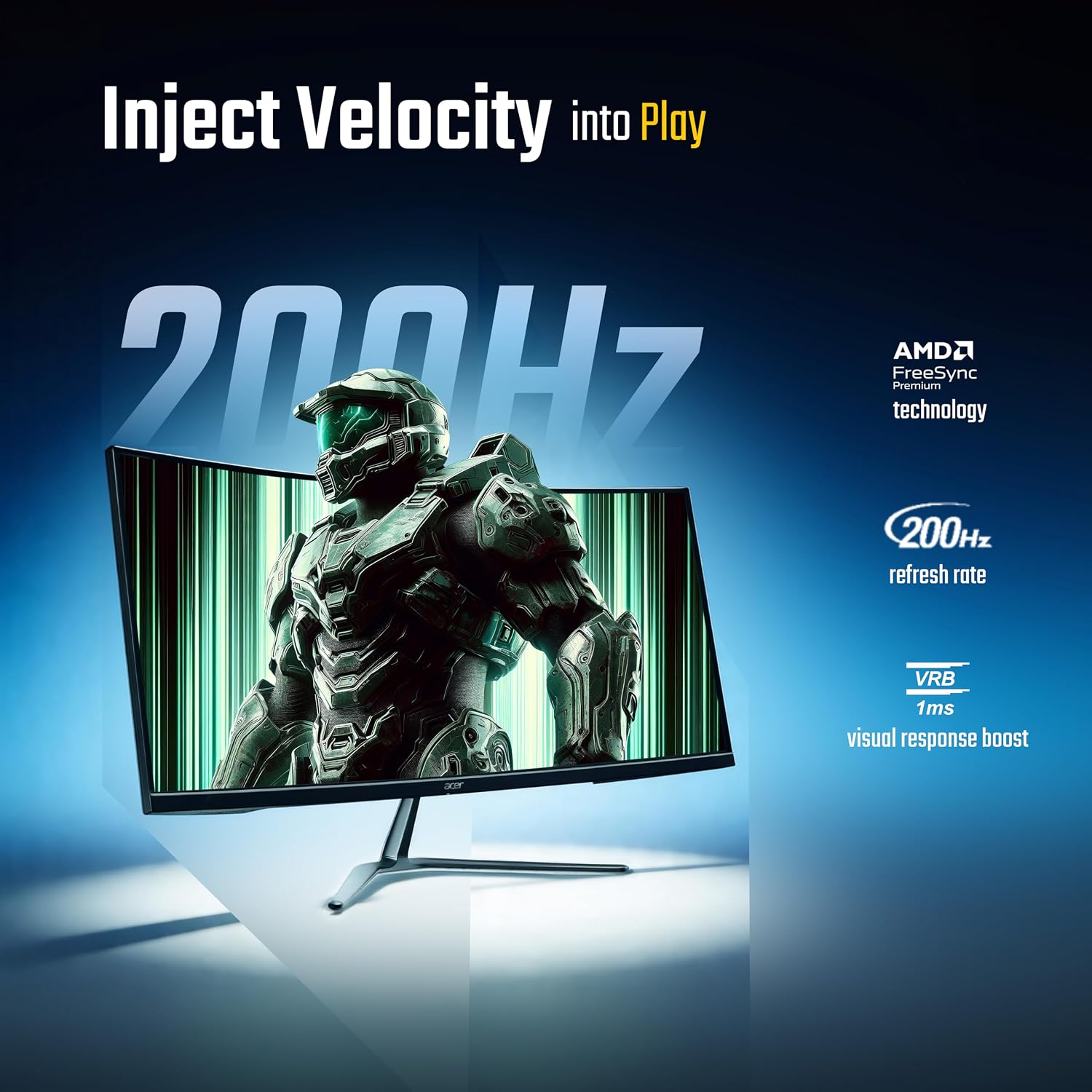 Acer Nitro Ed340Cur X0 34 Inch Uwqhd Curved Gaming Monitor - Image 4