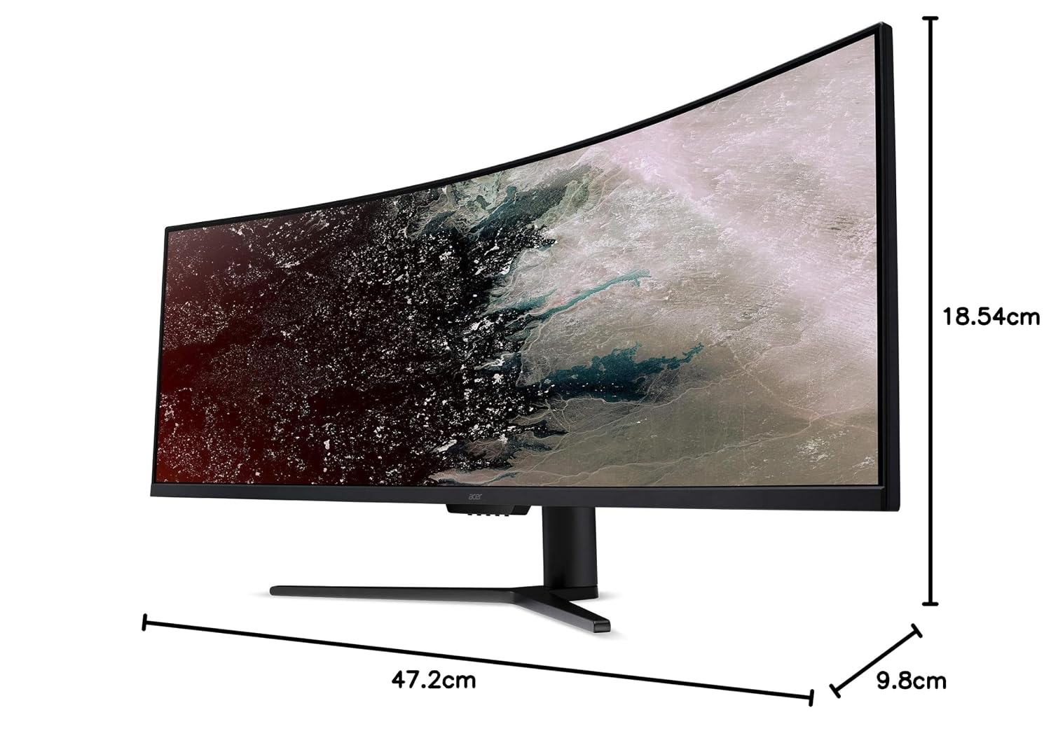 Acer Ei491Cr S 49 Inch Led 1800R Curved Dfhd 3840 X 1080 Pixels Va Monitor - Image 5