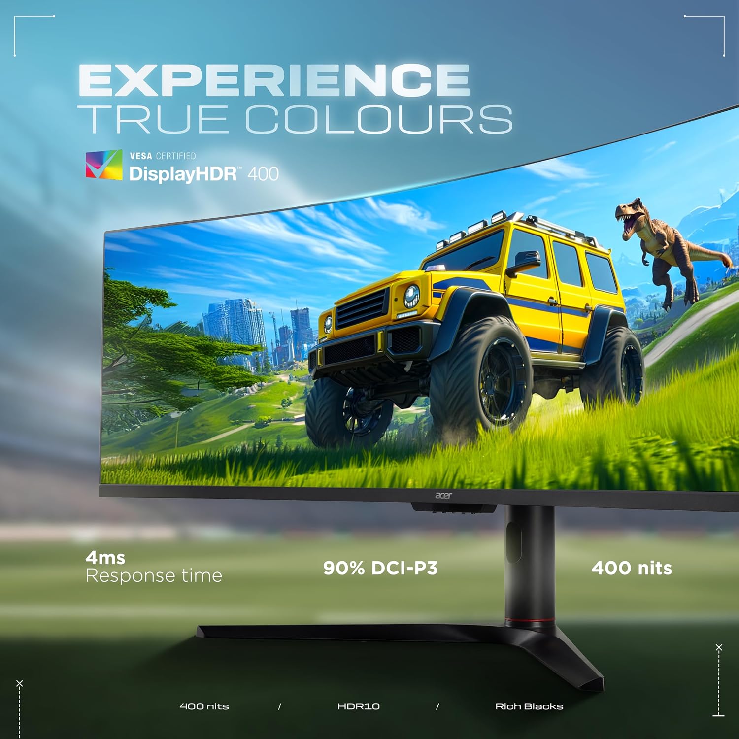 Acer Ei491Cr S 49 Inch Led 1800R Curved Dfhd 3840 X 1080 Pixels Va Monitor - Image 2