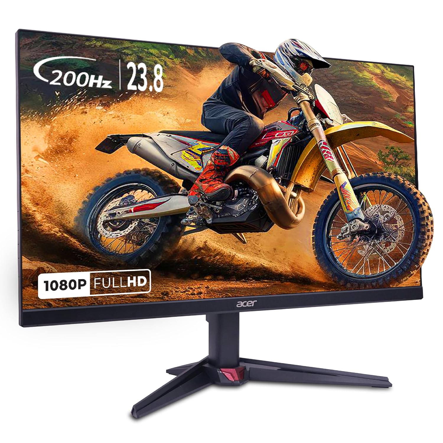 Acer Nitro Vg240Y 23.8 Inch Ips Full Hd Gaming Monitor