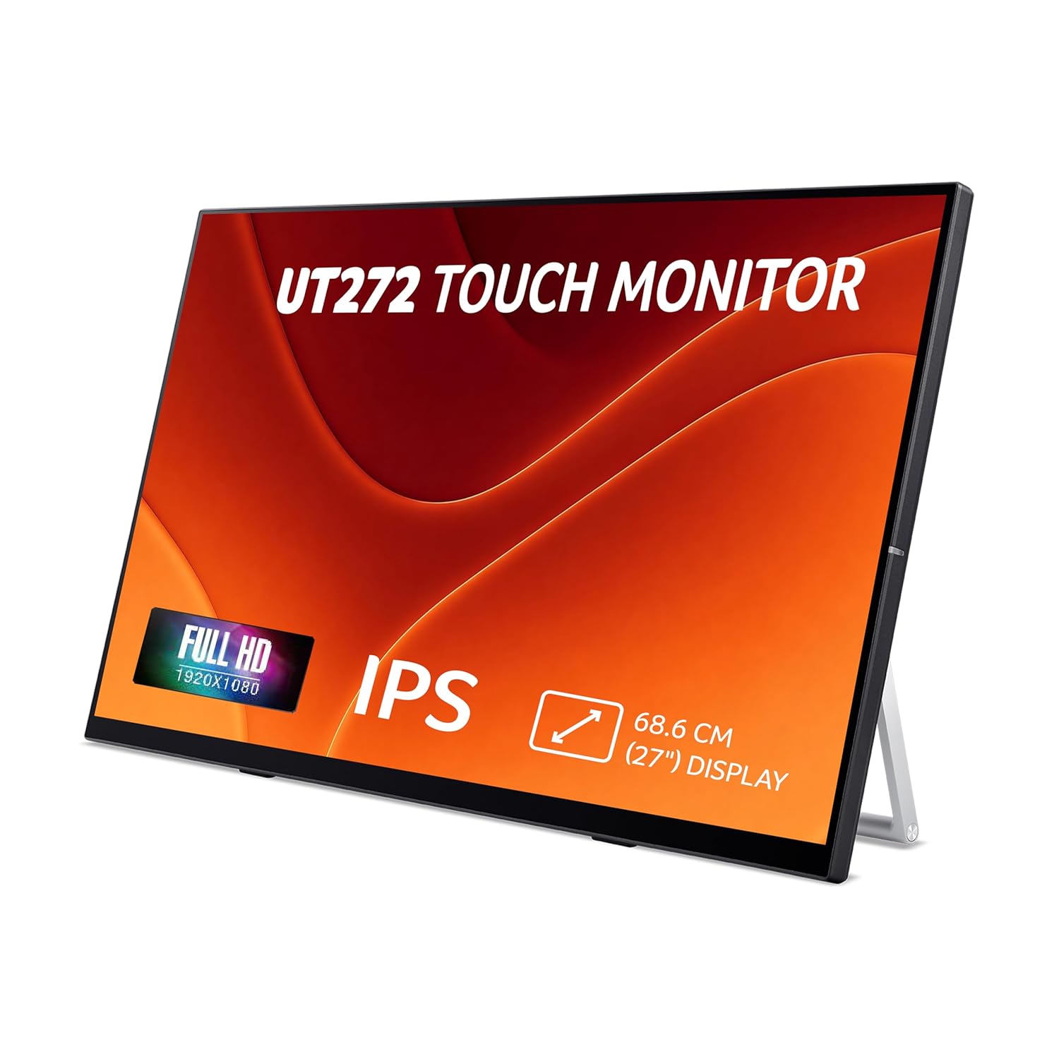 Acer Ut272Q 27 Inch Full Hd Ips 10-Point Touch Screen Monitor