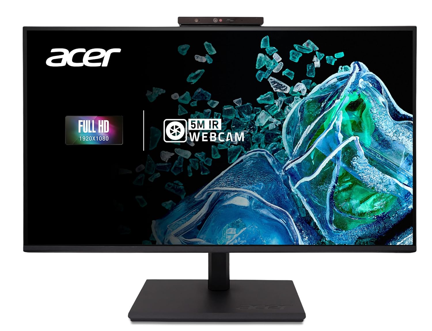 Acer B247Q 21.5 Inch Ips Full Hd Monitor With Ir Webcam