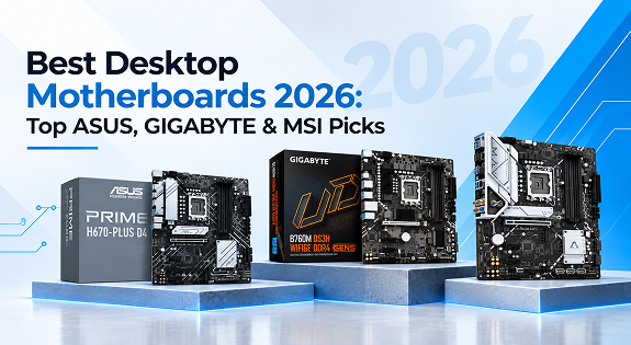 Best Desktop Motherboards 2026: Top Asus, Gigabyte &Amp; Msi Picks