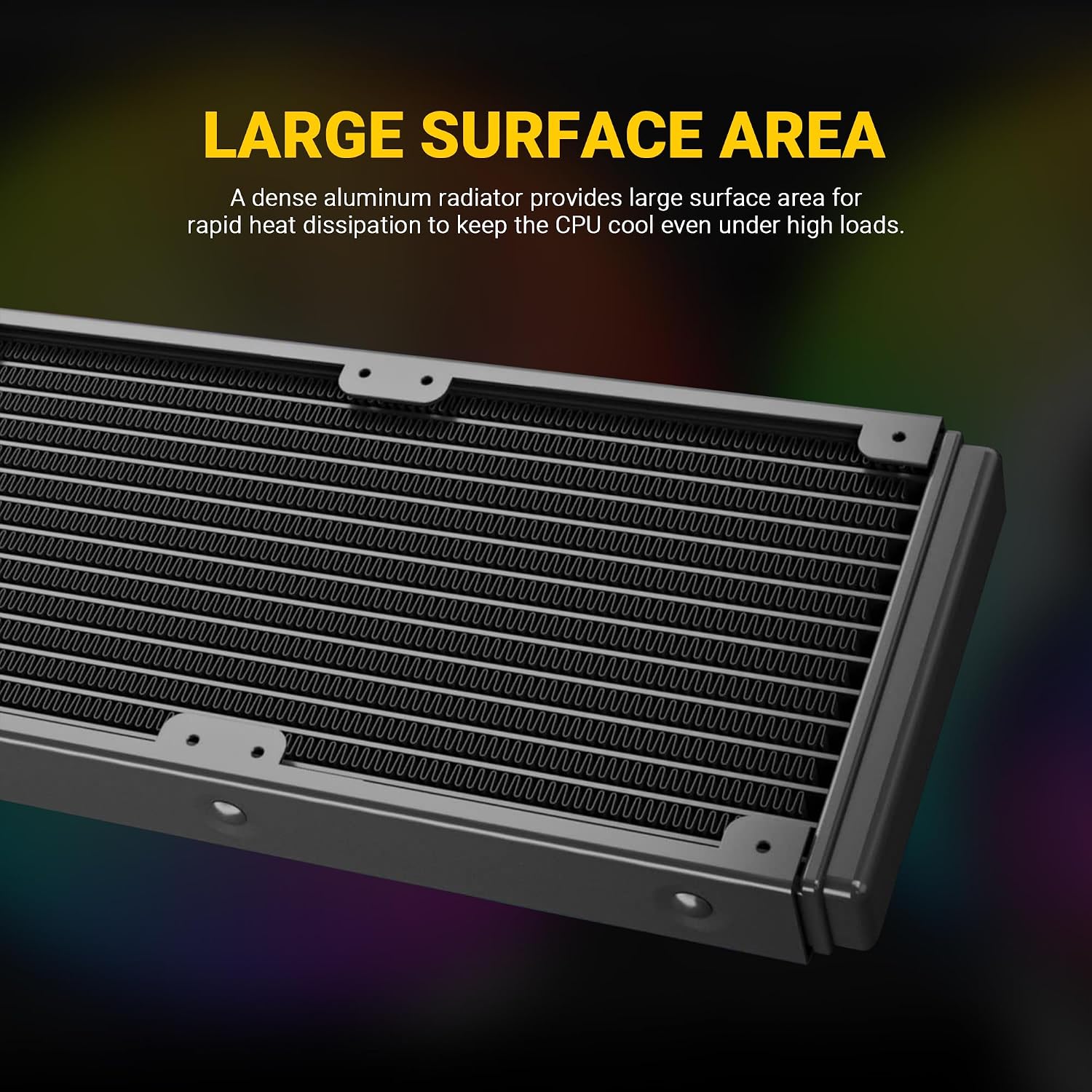 Ant Esports Ice-360 Argb 360Mm Cpu Liquid Cooler - Image 6