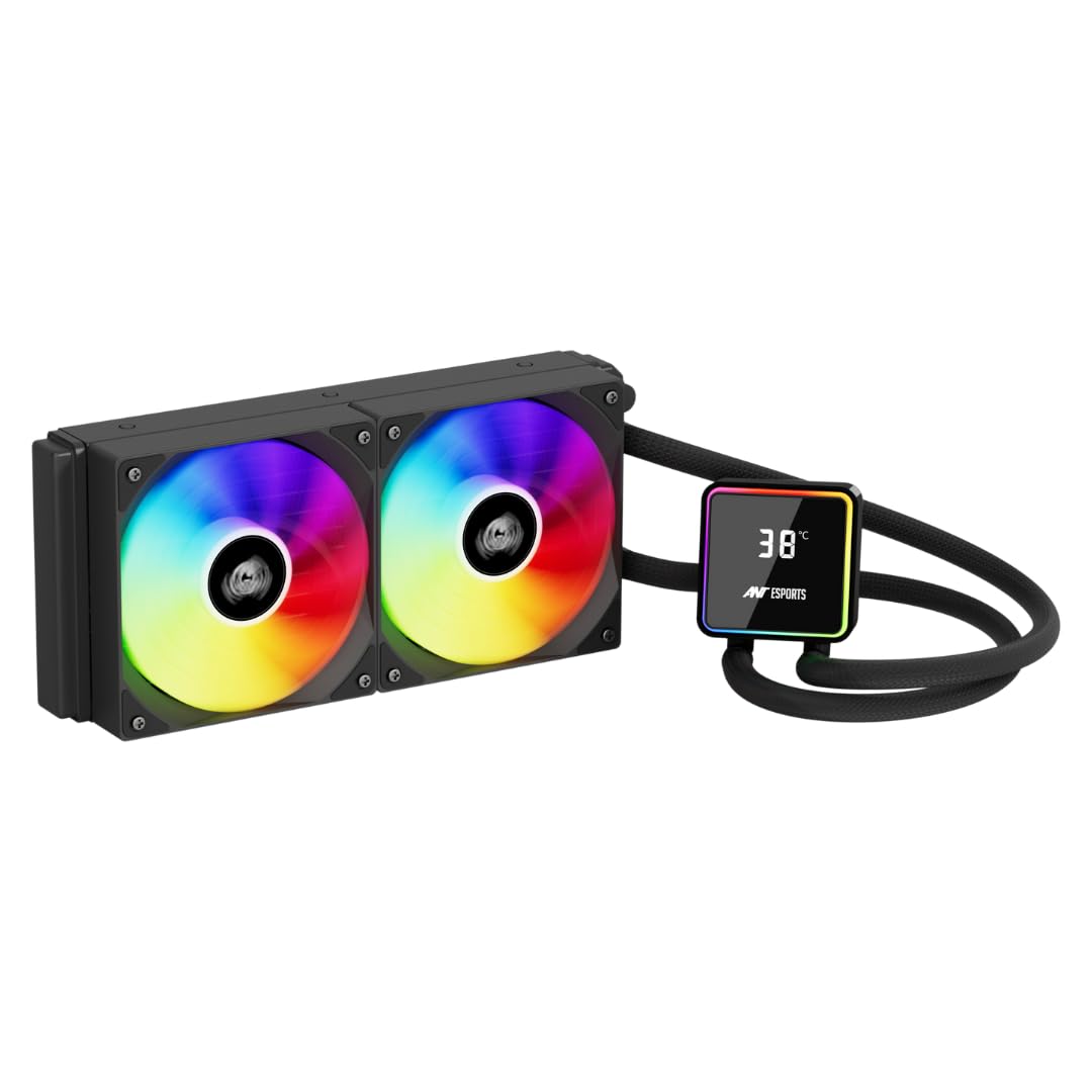 Ant Esports Icestorm-240 Argb Cpu Liquid Cooler With