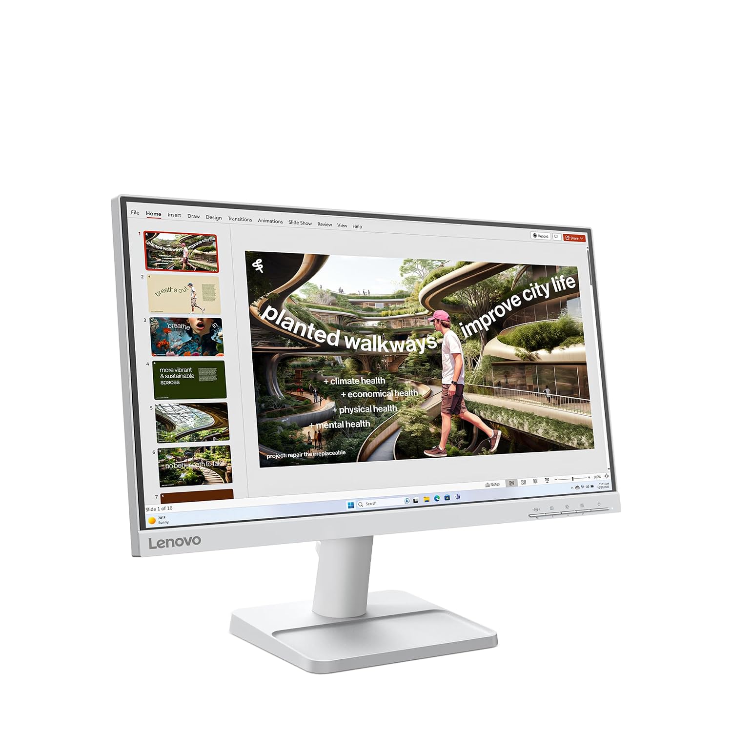 Lenovo L22-42 | 21.5&Quot; (54.6Cm) Fhd (1920X1080) Ips 100Hz Monitor | 68Fakac6In - Image 2