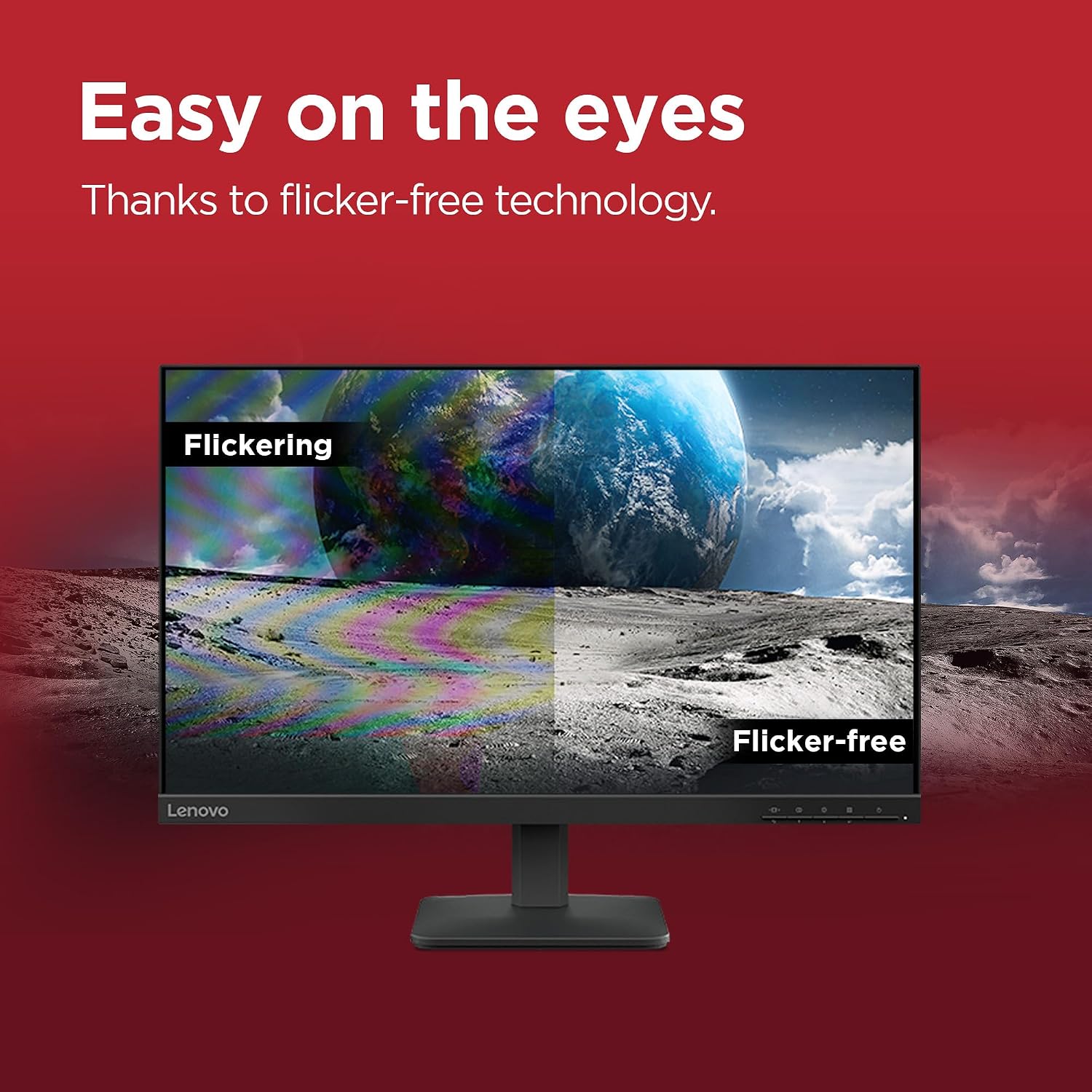 Lenovo L24-4E | 24&Quot; (60.96Cm) Fhd Ips 100Hz Ultraslim Monitor | 68C2Kac1In - Image 4