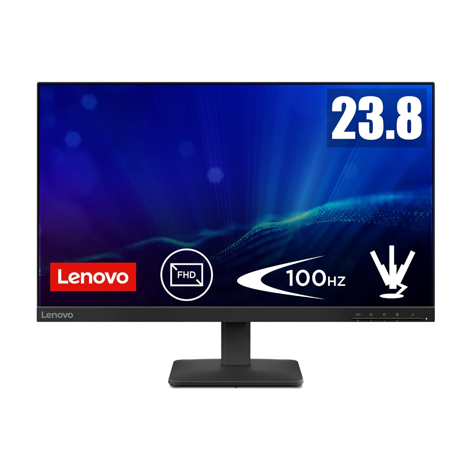 Lenovo L24-4E | 24&Quot; (60.96Cm) Fhd Ips 100Hz Ultraslim Monitor | 68C2Kac1In