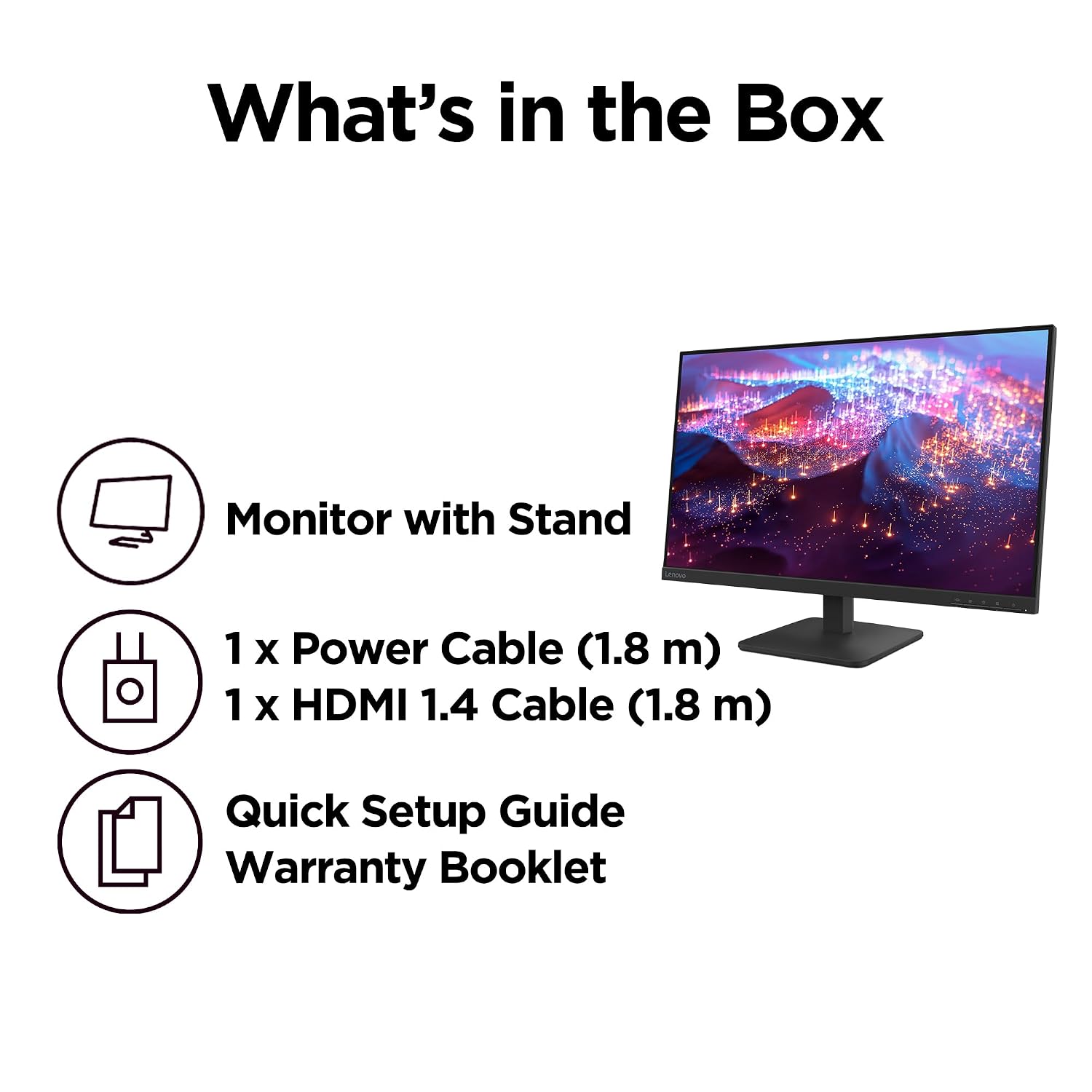 Lenovo L27-4E | 27&Quot; (68.58Cm) Fhd Ips 100Hz Ultraslim Monitor | 68Cdkac1In - Image 3