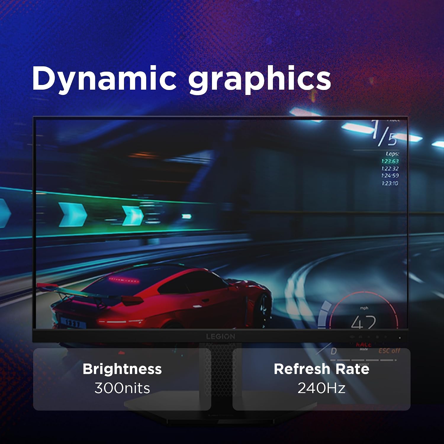 Lenovo Legion 24-10, 24 Inch Ips Full Hd Gaming Monitor - Image 4