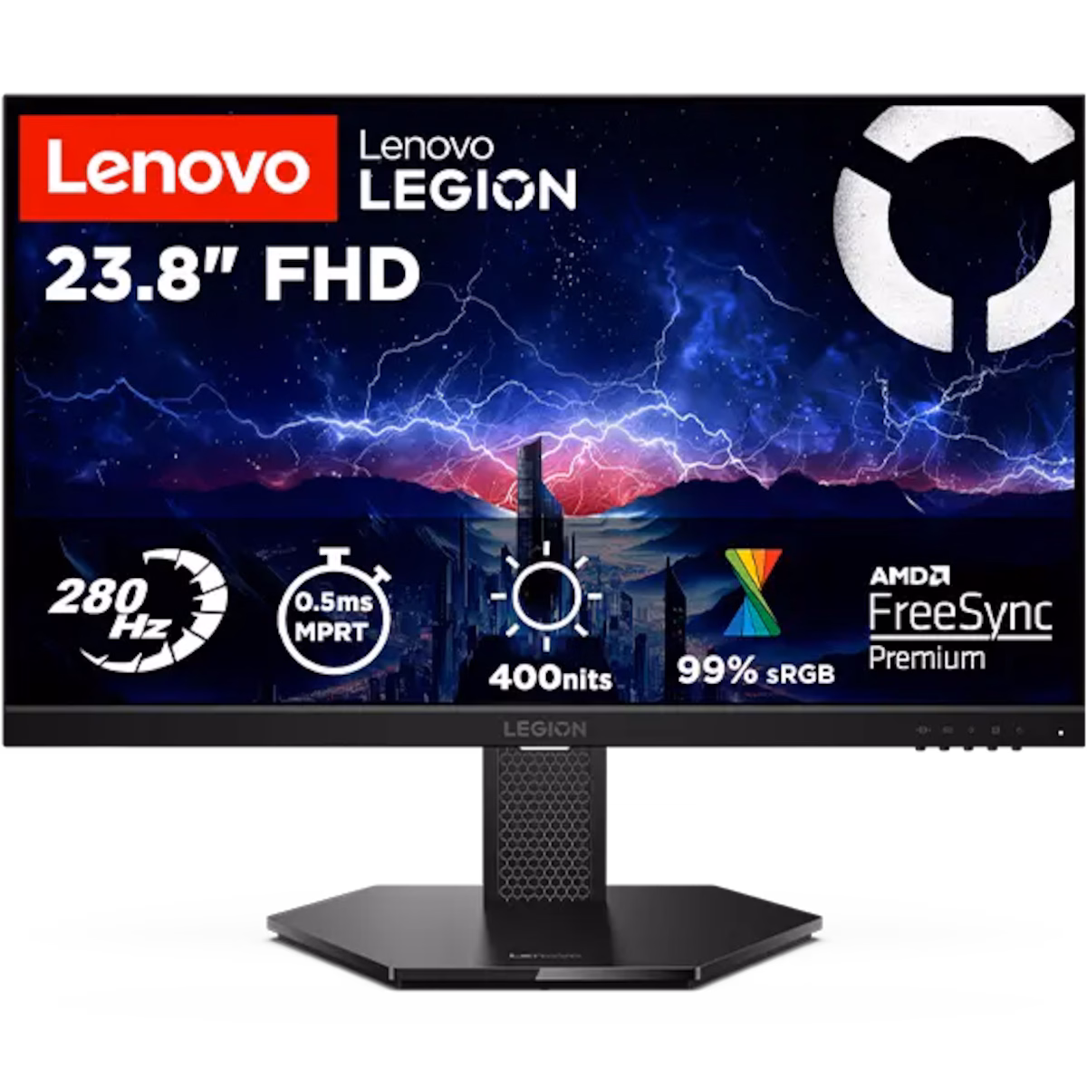 Lenovo Legion 24-1R 23.8-Inch Ips Fhd 280Hz Gaming Monitor