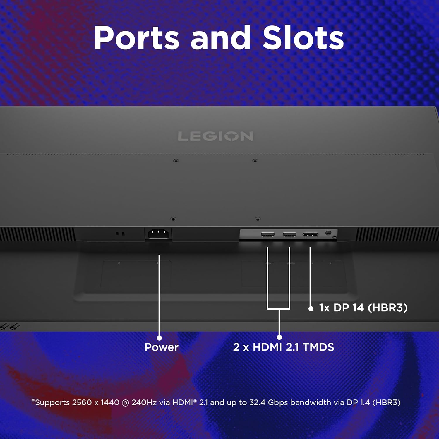 Lenovo Legion 27Q-10 | 27&Quot; Qhd Ips 240Hz Gaming Monitor | 68C6Gac4In - Image 2