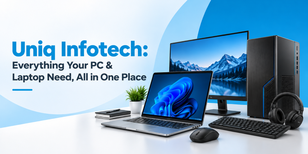 Uniq Infotech: Everything Your Pc &Amp; Laptop Need, All In One Place