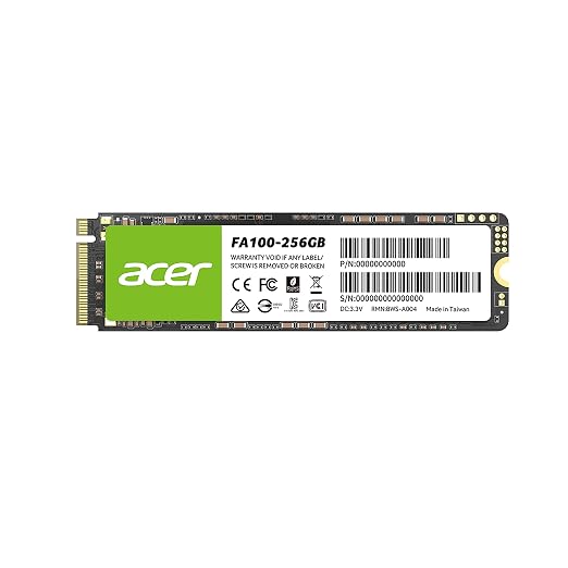Acer Fa100 256Gb Nvme Ssd