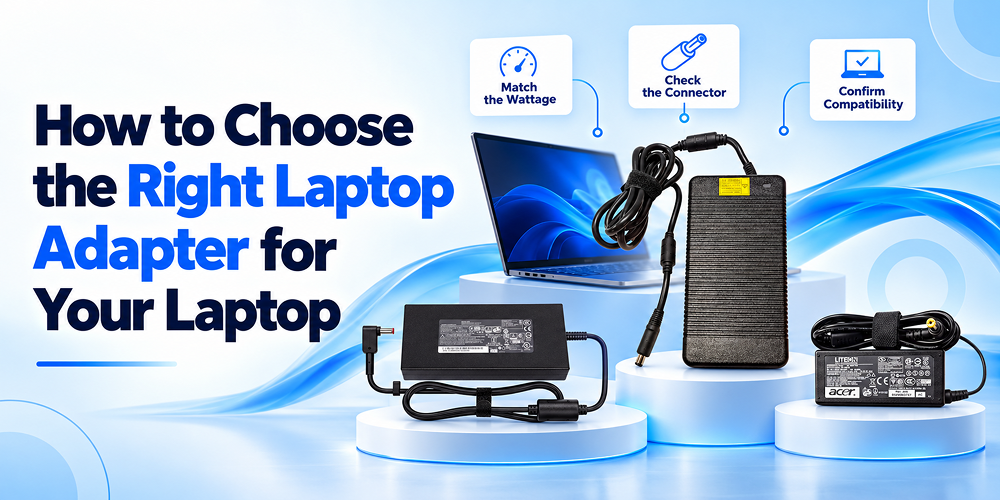 How To Choose The Right Laptop Adapter For Your Laptop